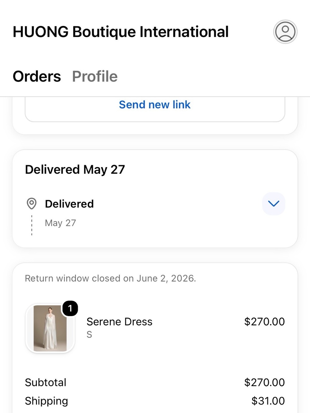 Elegant Ivory Backless Slip Dress with Button Detail - Picture 10 of 10
